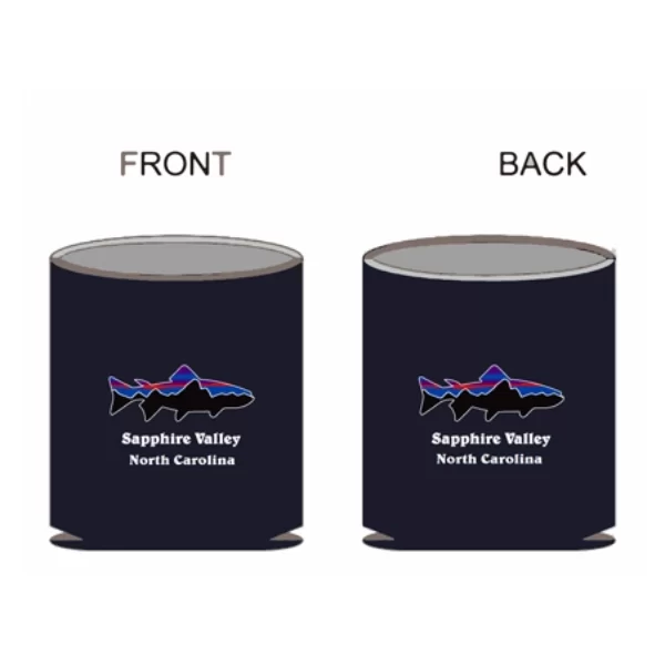 Sapphire Valley 12-16 oz. Can Coozie Navy