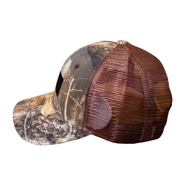 Leaf Season Fall Camo USA Cap